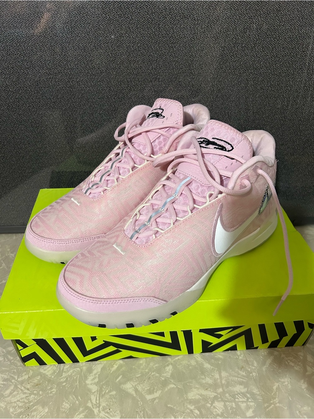 NEW Nike LeBron NXXT Genisus Iridescent Pink Foam HF0712-602 Men’s 8
